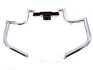 Highway Engine Guard Crash Bar for Honda VTX1800R VTX1800N VTX1800S Retro S N Neo (Silver)