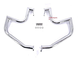 Highway Engine Guard Crash Bar for Suzuki VL800 Intruder Volusia 800 C M 50 Boulevard 2005-2022 (Silver Plating)