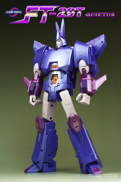 Transformable Fanstoys FT-29T Quietus G1 Cyclonus Mp Scale Action Figure