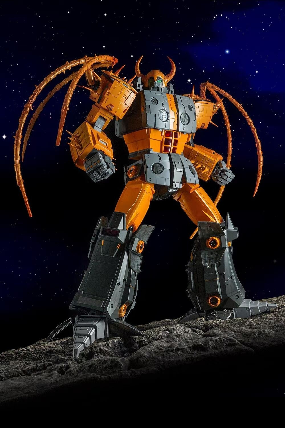 Transformable 01-STUDIO CELL Planet Unicron Core Star Figure Toy 45CM or 17.7INCH