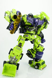 Decepticons Combiner GT-99 DX ReBuilder Devastator Golden Pistol Transformable