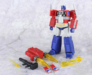 Transformable MS-TOYS MS-B18 Mini Optimus Prime with ACCESSORY AUTOBOTS