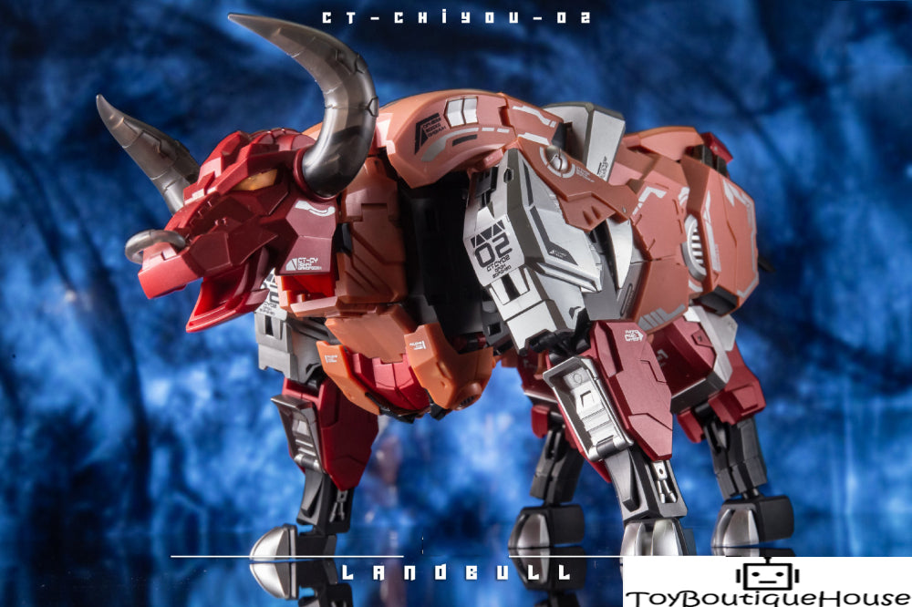 COMBINATION Cang Toys CT Chiyou 02 Land Bull Action Figure for Transformers