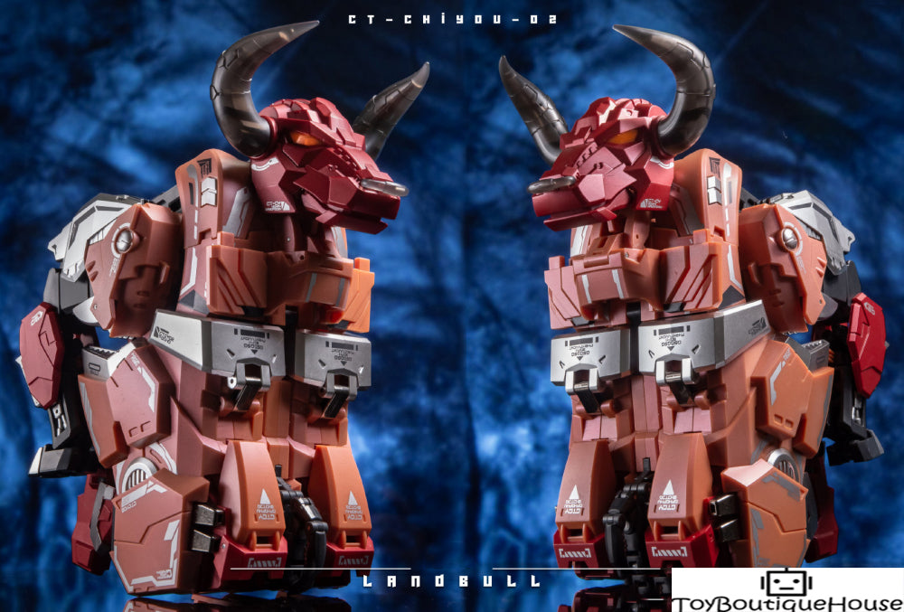 COMBINATION Cang Toys CT Chiyou 02 Land Bull Action Figure for Transformers