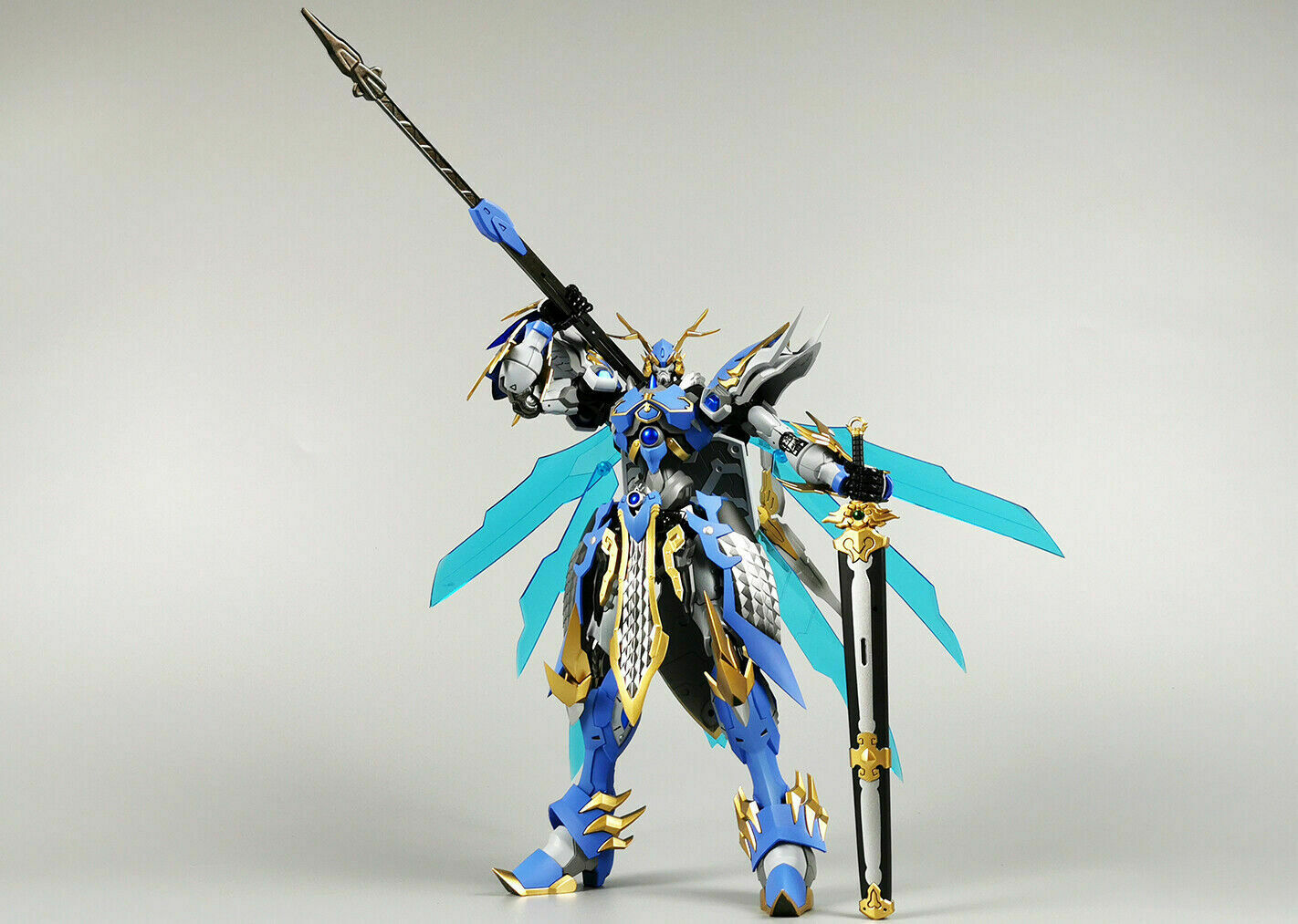 Finished Alloy Model ZHAO YUN Gundam Action Figure Anime Collectible Toy