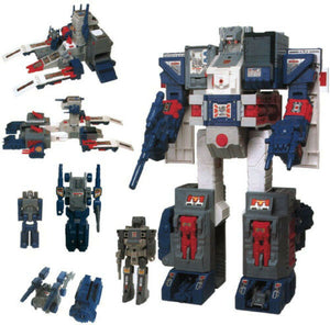 55 CM 22 inch Takara Tomy G1 Transformers Headmasters Fortress Maximus